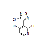 3-Chloro-4-(2,4-dichloro-3-pyridyl)-1,2,5-thiadiazole