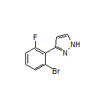 3-(2-Bromo-6-fluorophenyl)-1H-pyrazole