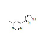 4-Methyl-6-(3-pyrazolyl)pyrimidine