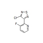 3-Chloro-4-(3-fluoro-2-pyridyl)-1,2,5-thiadiazole