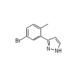 3-(5-Bromo-2-methylphenyl)-1H-pyrazole