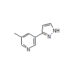 3-Methyl-5-(3-pyrazolyl)pyridine