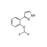 3-[2-(Difluoromethoxy)phenyl]-1H-pyrazole