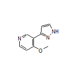 4-Methoxy-3-(3-pyrazolyl)pyridine