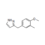 3-(4-Methoxy-3-methylbenzyl)-1H-pyrazole