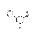 3-(3-Chloro-5-nitrophenyl)-1H-pyrazole