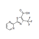 2-(2-Pyrimidinyl)-4-(trifluoromethyl)thiazole-5-carboxylic Acid