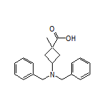 3-(Dibenzylamino)-1-methylcyclobutanecarboxylic Acid