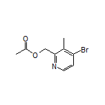 (4-Bromo-3-methyl-2-pyridyl)methyl Acetate