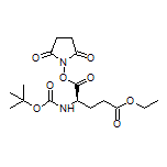 (R)-1-(2,5-Dioxo-1-pyrrolidinyl) 5-Ethyl 2-(Boc-amino)pentanedioate