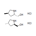 rel-[(2R,4S)-4-Methyl-2-pyrrolidinyl]methanol Hydrochloride