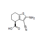 (S)-2-Amino-3-cyano-4,5,6,7-tetrahydrobenzo[b]thiophene-4-carboxylic Acid