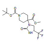 Methyl 1-Boc-4-[2-oxo-4-(trifluoromethyl)-1-imidazolidinyl]piperidine-4-carboxylate