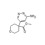 Methyl 4-(6-Amino-4-pyridazinyl)tetrahydro-2H-pyran-4-carboxylate