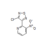 3-Chloro-4-(3-nitro-2-pyridyl)-1,2,5-thiadiazole