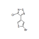 3-(5-Bromo-3-thienyl)-4-chloro-1,2,5-thiadiazole