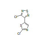 3-Chloro-4-(2-chloro-5-thiazolyl)-1,2,5-thiadiazole