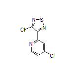 3-Chloro-4-(4-chloro-2-pyridyl)-1,2,5-thiadiazole