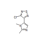 3-Chloro-4-(1,2-dimethyl-1H-imidazol-5-yl)-1,2,5-thiadiazole