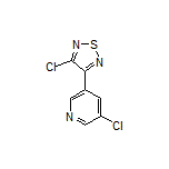 3-Chloro-4-(5-chloro-3-pyridyl)-1,2,5-thiadiazole