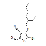 5-Bromo-4-[(2-ethylhexyl)oxy]-2-formylthiophene-3-carbonitrile