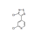 3-Chloro-4-(2-chloro-4-pyridyl)-1,2,5-thiadiazole