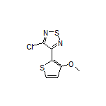 3-Chloro-4-(3-methoxy-2-thienyl)-1,2,5-thiadiazole