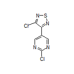 3-Chloro-4-(2-chloro-5-pyrimidinyl)-1,2,5-thiadiazole