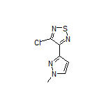 3-Chloro-4-(1-methyl-1H-pyrazol-3-yl)-1,2,5-thiadiazole