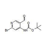 6-Bromo-4-(Boc-amino)nicotinaldehyde