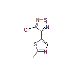 3-Chloro-4-(2-methyl-5-thiazolyl)-1,2,5-thiadiazole