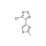 3-Chloro-4-(2-methyl-4-thiazolyl)-1,2,5-thiadiazole