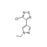 3-Chloro-4-(1-ethyl-1H-pyrazol-4-yl)-1,2,5-thiadiazole