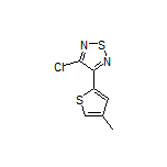 3-Chloro-4-(4-methyl-2-thienyl)-1,2,5-thiadiazole