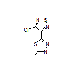 3-Chloro-4-(5-methyl-1,3,4-thiadiazol-2-yl)-1,2,5-thiadiazole