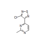 3-Chloro-4-(2-methyl-4-pyrimidinyl)-1,2,5-thiadiazole