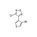 3-(4-Bromo-3-thienyl)-4-chloro-1,2,5-thiadiazole