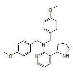 N,N-Bis(4-methoxybenzyl)-3-(2-pyrrolidinyl)pyridin-2-amine