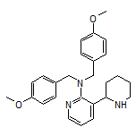 N,N-Bis(4-methoxybenzyl)-3-(2-piperidyl)pyridin-2-amine