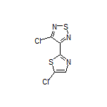 3-Chloro-4-(5-chloro-2-thiazolyl)-1,2,5-thiadiazole