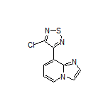 3-Chloro-4-(imidazo[1,2-a]pyridin-8-yl)-1,2,5-thiadiazole