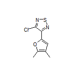 3-Chloro-4-(4,5-dimethylfuran-2-yl)-1,2,5-thiadiazole