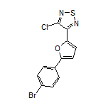 3-[5-(4-Bromophenyl)furan-2-yl]-4-chloro-1,2,5-thiadiazole