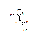 3-Chloro-4-(2,3-dihydrothieno[3,4-b][1,4]dioxin-5-yl)-1,2,5-thiadiazole