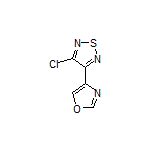 4-(4-Chloro-1,2,5-thiadiazol-3-yl)oxazole