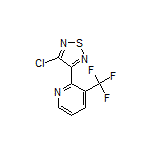 3-Chloro-4-[3-(trifluoromethyl)pyridin-2-yl]-1,2,5-thiadiazole