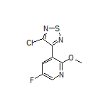 3-Chloro-4-(5-fluoro-2-methoxypyridin-3-yl)-1,2,5-thiadiazole