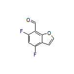 4,6-Difluorobenzofuran-7-carbaldehyde