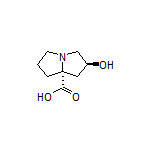 (2S,7aR)-2-Hydroxyhexahydro-1H-pyrrolizine-7a-carboxylic Acid