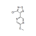 3-Chloro-4-(5-methoxypyrazin-2-yl)-1,2,5-thiadiazole